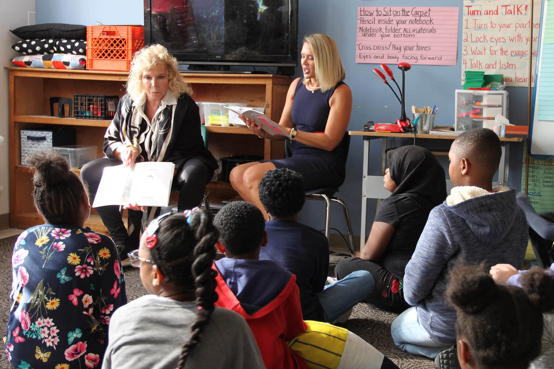 40th Book Reading at Wissahickon Charter School